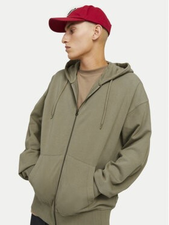 Jack & Jones Bluza Charge 12270279 Szary Loose Fit