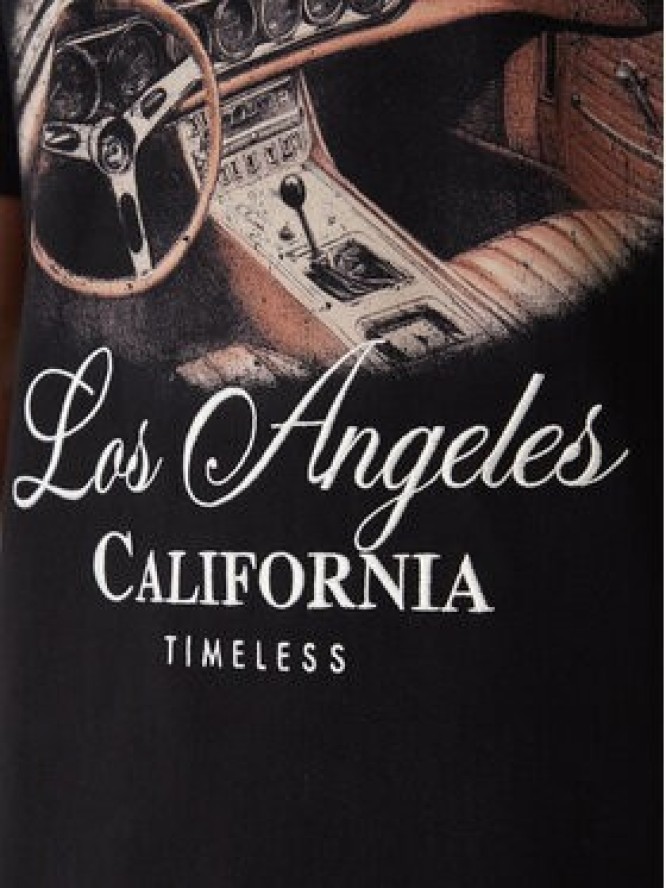 Guess T-Shirt M6RI13 K8FQ4 Czarny Regular Fit