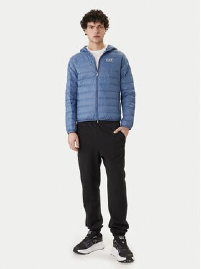 EA7 Emporio Armani Kurtka puchowa 8NPB24 PNGPZ UB064 Niebieski Regular Fit