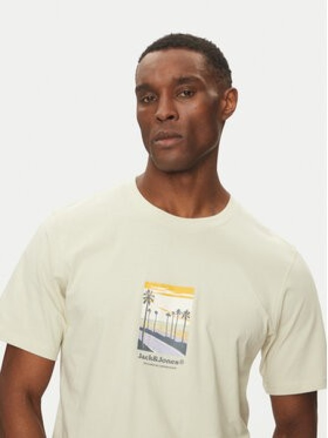 Jack & Jones T-Shirt Split Graphic 12273000 Zielony Regular Fit