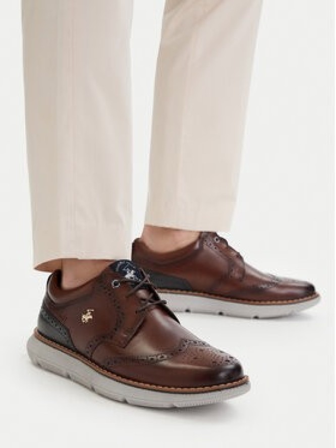 Beverly Hills Polo Club Półbuty EO-GRAD-11 MB Brązowy