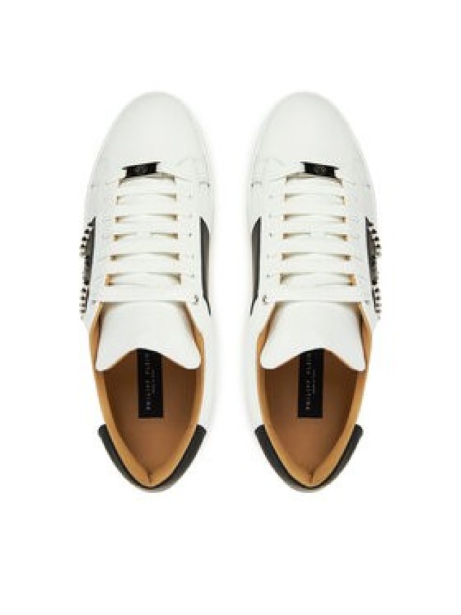 PHILIPP PLEIN Sneakersy SAES USC0732 PLE005 Biały