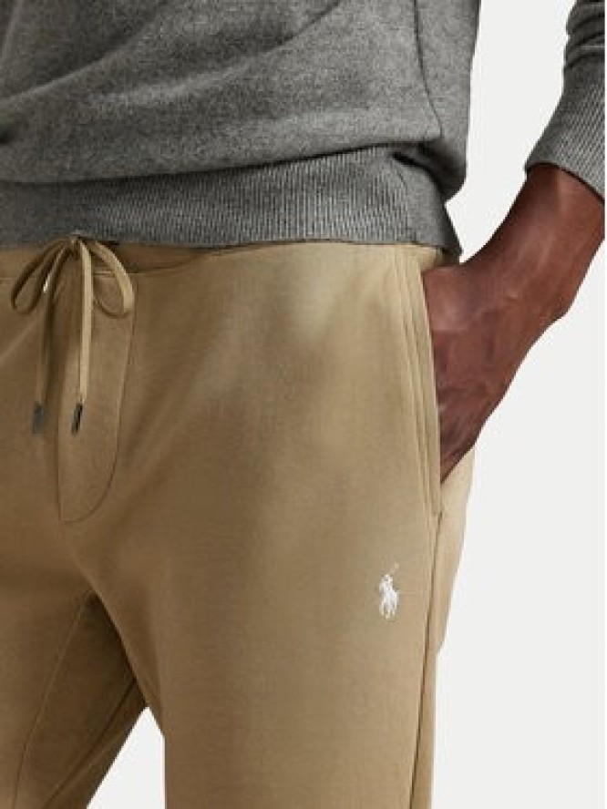 Polo Ralph Lauren Spodnie dresowe 710881518082 Beżowy Regular Fit