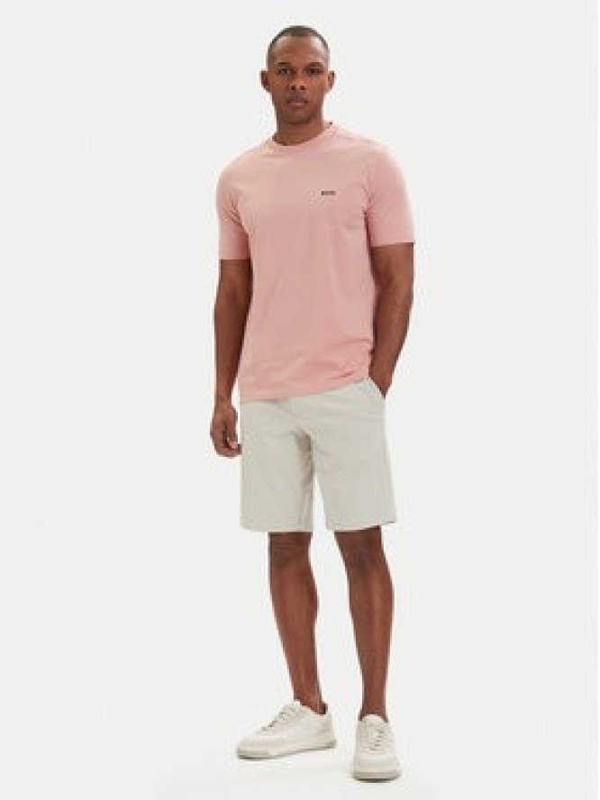 BOSS T-Shirt 50506373 Różowy Regular Fit