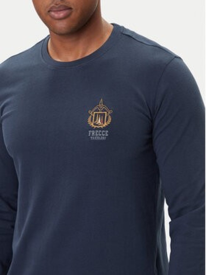 Aeronautica Militare Longsleeve 252TS2466UJ00703 Granatowy Regular Fit