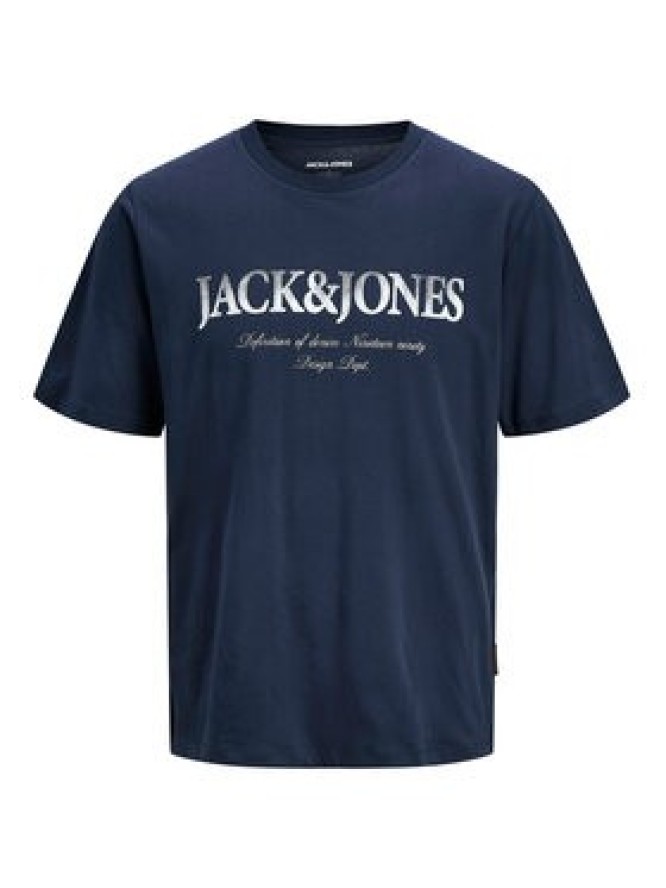 Jack & Jones T-Shirt Evin 12290173 Niebieski Regular Fit