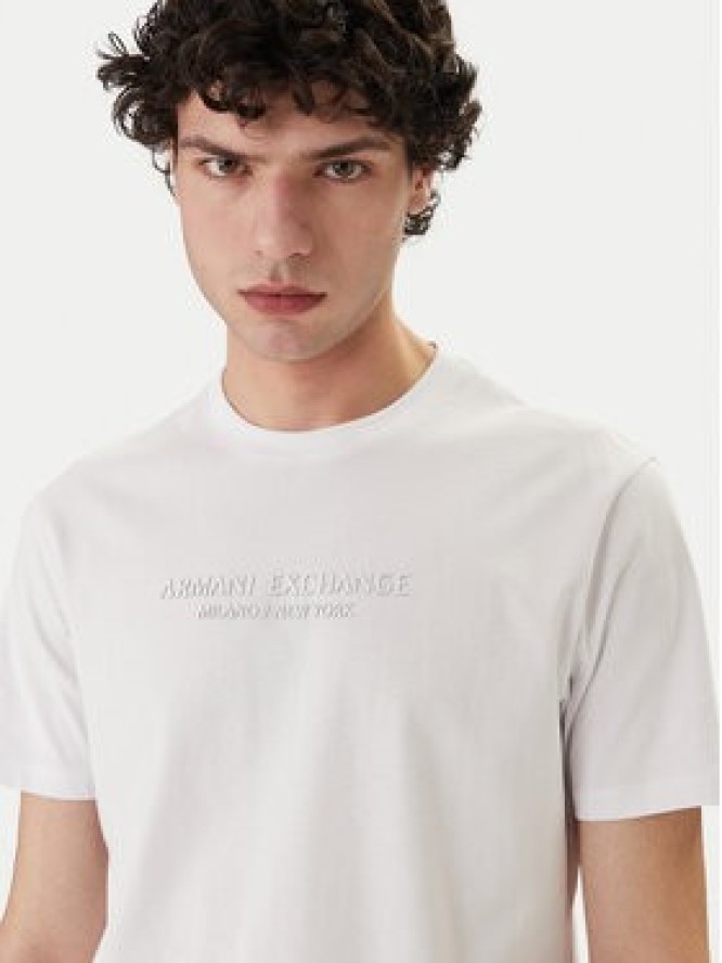 Armani Exchange T-Shirt XM001280 AF10361 U0002 Biały Regular Fit