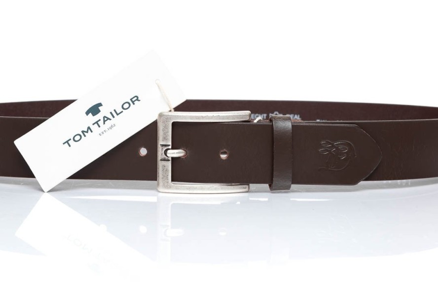 TOM TAILOR PASEK SKÓRZANY TM0184R01 691 40mm Gürtel Q.2647