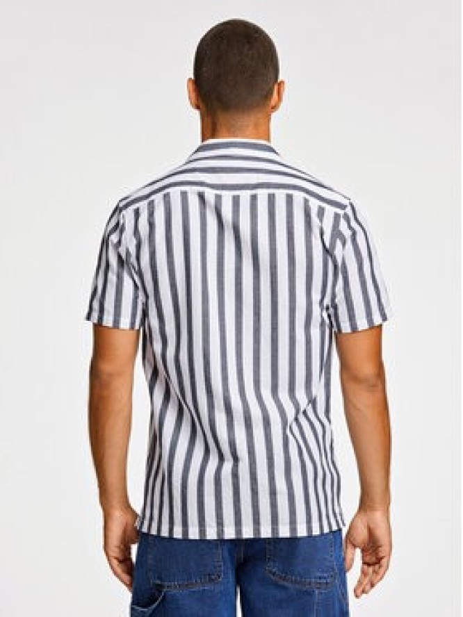 Lindbergh Koszula 30-203321 Granatowy Relaxed Fit
