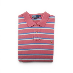 Polo męskie z krótkim rękawem Polo Ralph Lauren różowe