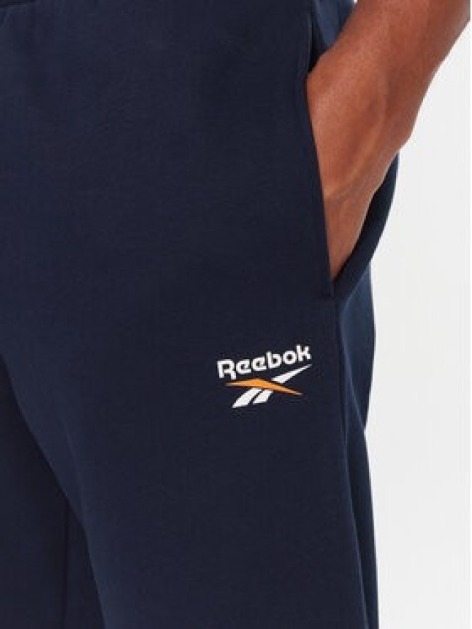 Reebok Spodnie dresowe RK25146CCM Granatowy Regular Fit