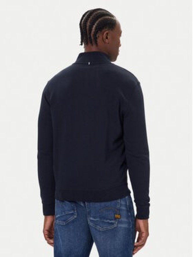 Bugatti Bluza 8750-85070D Granatowy Regular Fit