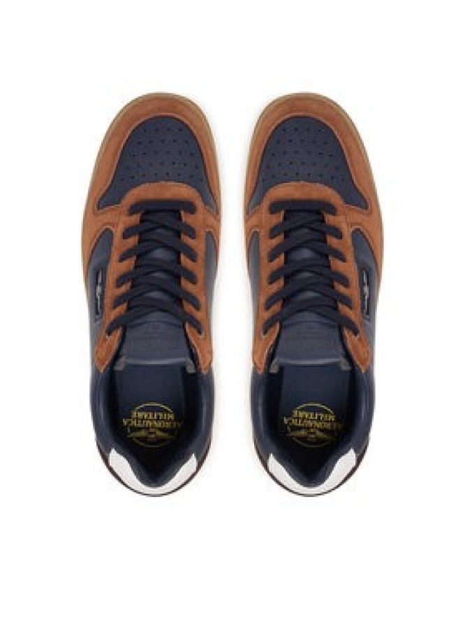 Aeronautica Militare Sneakersy 252SC0235UPL00244 Granatowy