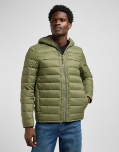 MESKA KURTKA LEE PUFFER JACKET MERCANTILE GREEN 112371660