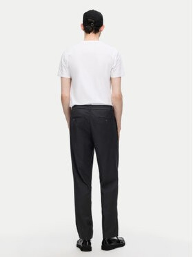 Selected Homme Spodnie materiałowe 16094358 Czarny Tapered Fit