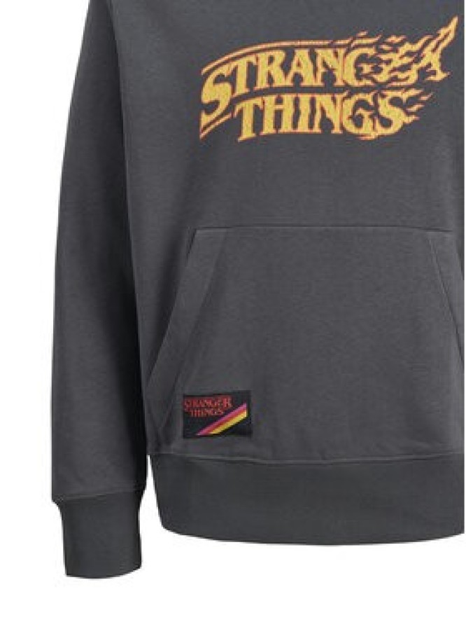 Jack & Jones Bluza Stranger Things 12291655 Szary Relaxed Fit