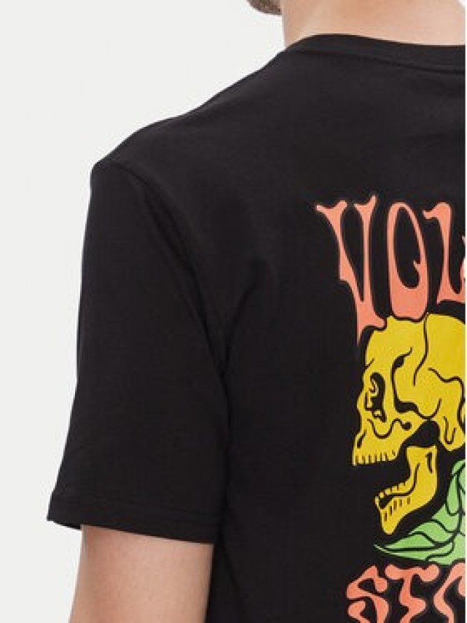 Volcom T-Shirt Tooflow A3512551 Czarny Classic Fit