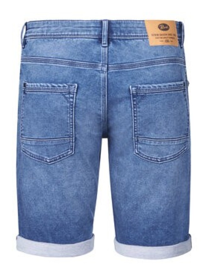Petrol Industries Szorty jeansowe M-ROS-SHO001 Niebieski Slim Fit