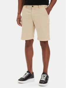 KARL LAGERFELD Szorty materiałowe 265320 562802 Beżowy Regular Fit