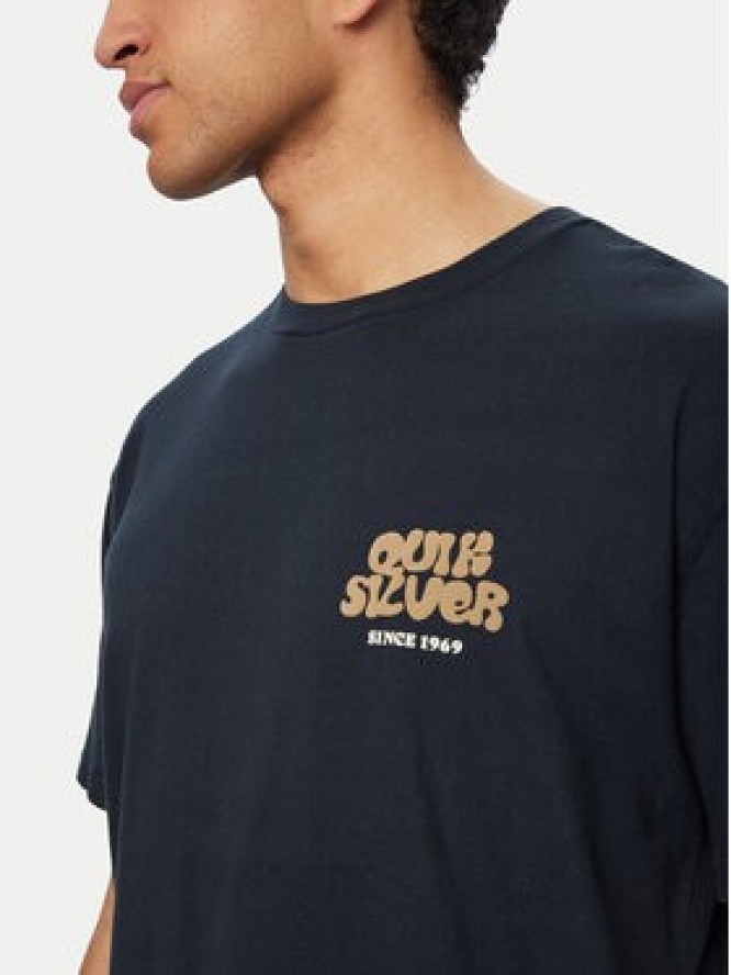 Quiksilver T-Shirt Fruits Tide EQYZT08296 Czarny Regular Fit