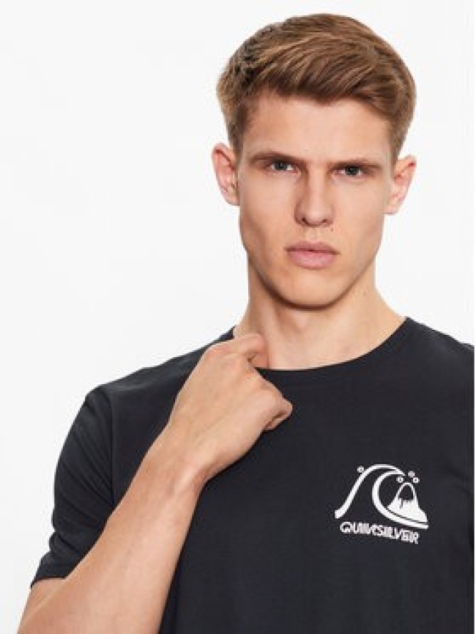 Quiksilver T-Shirt The Original EQYZT07239 Czarny Regular Fit