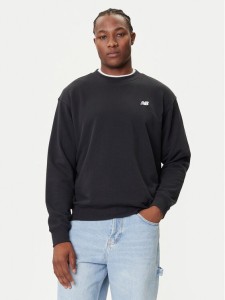 New Balance Bluza Small Logo MT41507 Czarny Relaxed Fit