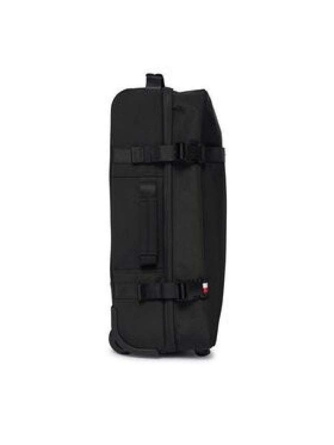 Tommy Hilfiger Walizka kabinowa Th Nylon Travel Soft AM0AM13474 Czarny