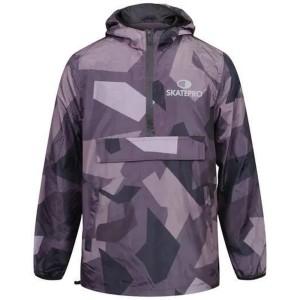 Odzież Outdoor unisex SkatePro Graphic Kurta Wiatrówka - S - Grey Camo
