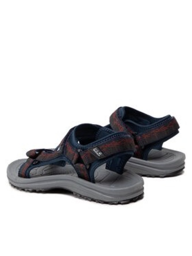 Jack Wolfskin Sandały Wave Breaker M 4052011 Granatowy