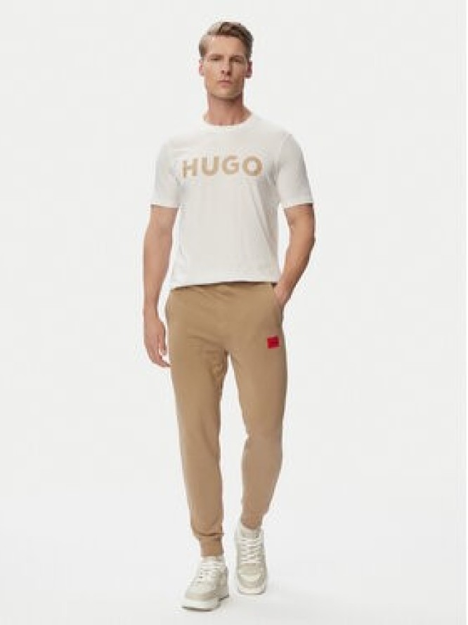 HUGO T-Shirt Dulivio 50467556 Biały Regular Fit