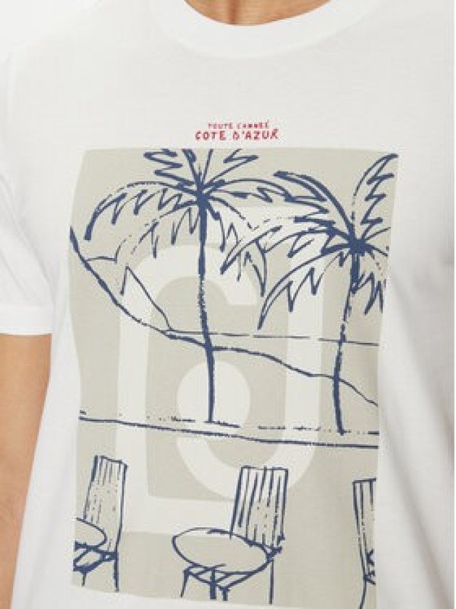 Liu Jo T-Shirt QA5189 J4924 Biały Regular Fit