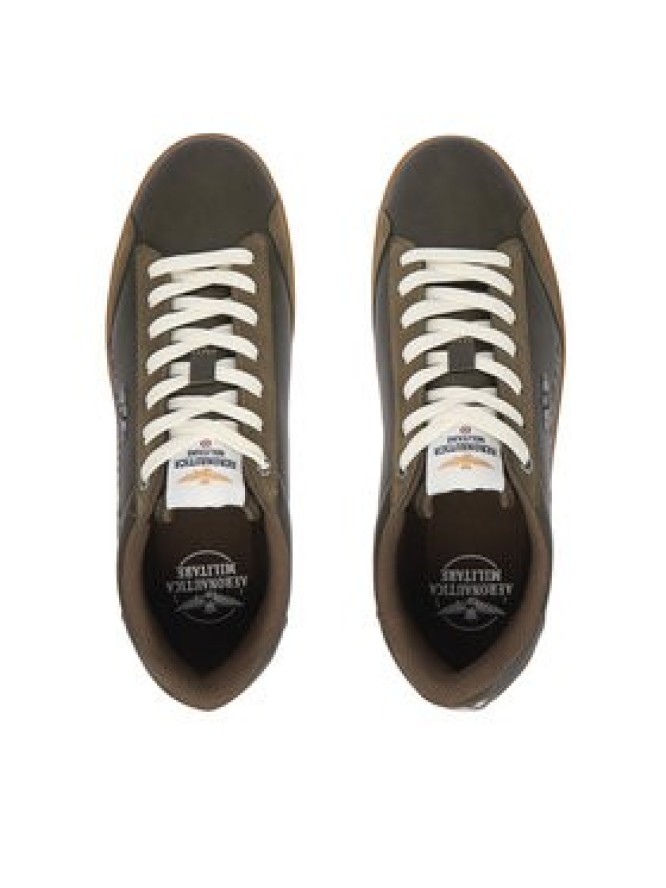 Aeronautica Militare Sneakersy 252SC0306UCT03385 Zielony