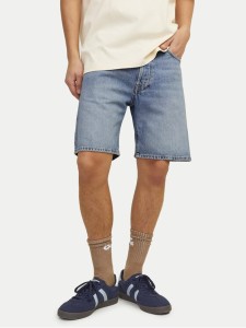 Jack & Jones Szorty jeansowe Chris Cooper 12252858 Niebieski Relaxed Fit