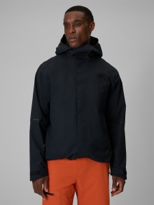 4F Kurtka trekkingowa membrana 10000 męska - czarna S
