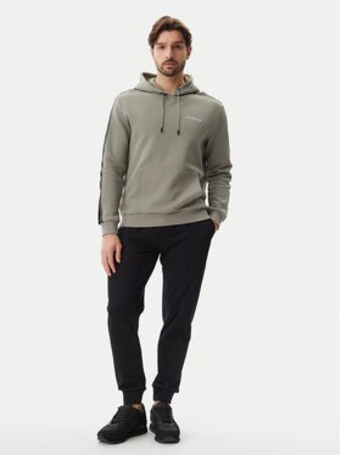 Guess Bluza Z4RQ21 KB3P2 Zielony Regular Fit