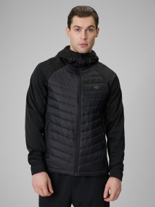 4F Kurtka softshell wiatroodporna membrana 5000 męska - czarna 3XL