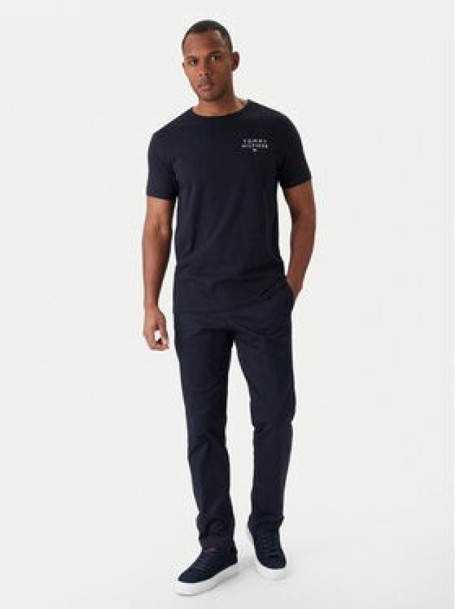 Tommy Hilfiger T-Shirt UM0UM02916 Granatowy Regular Fit