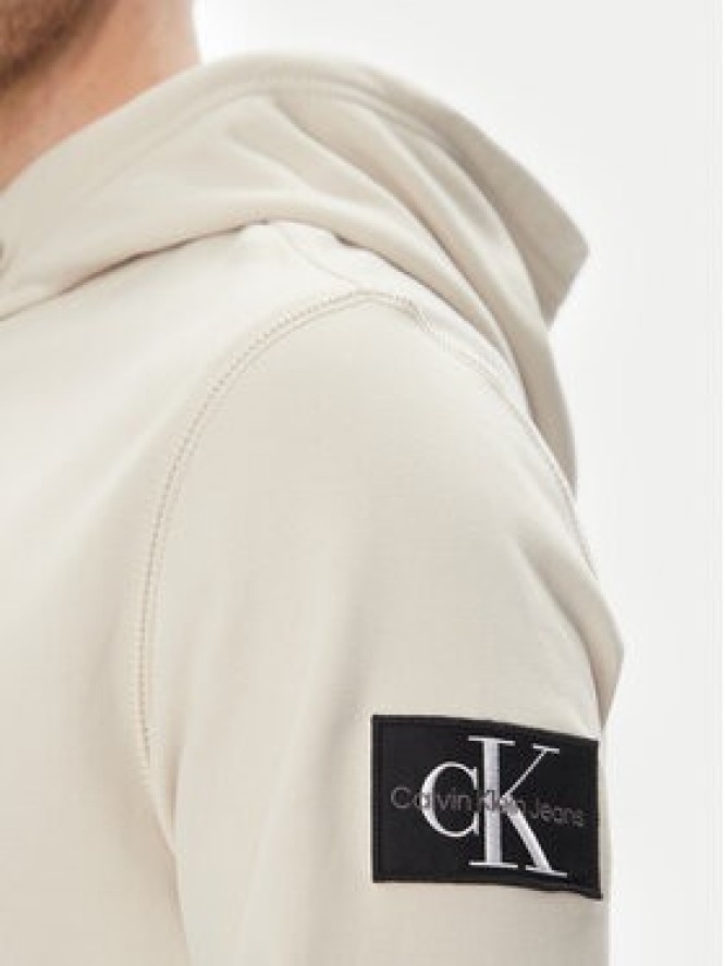 Calvin Klein Jeans Bluza J30J323430 Beżowy Regular Fit