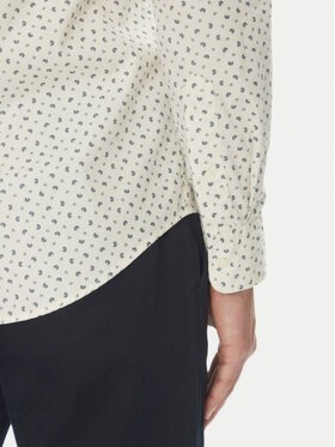 Tommy Hilfiger Koszula MW0MW38559 Beżowy Slim Fit