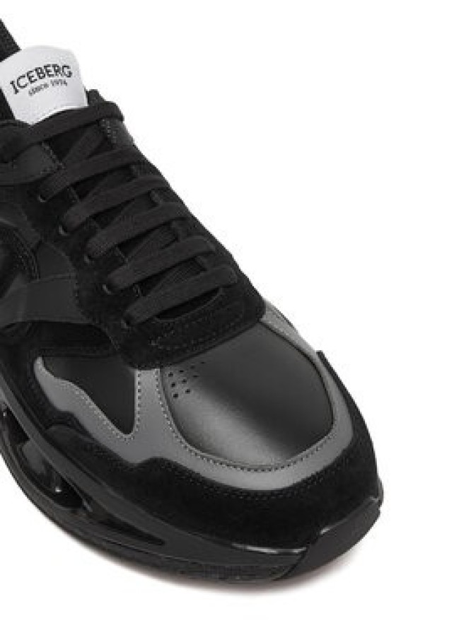 Iceberg Sneakersy Space IU1808 Czarny