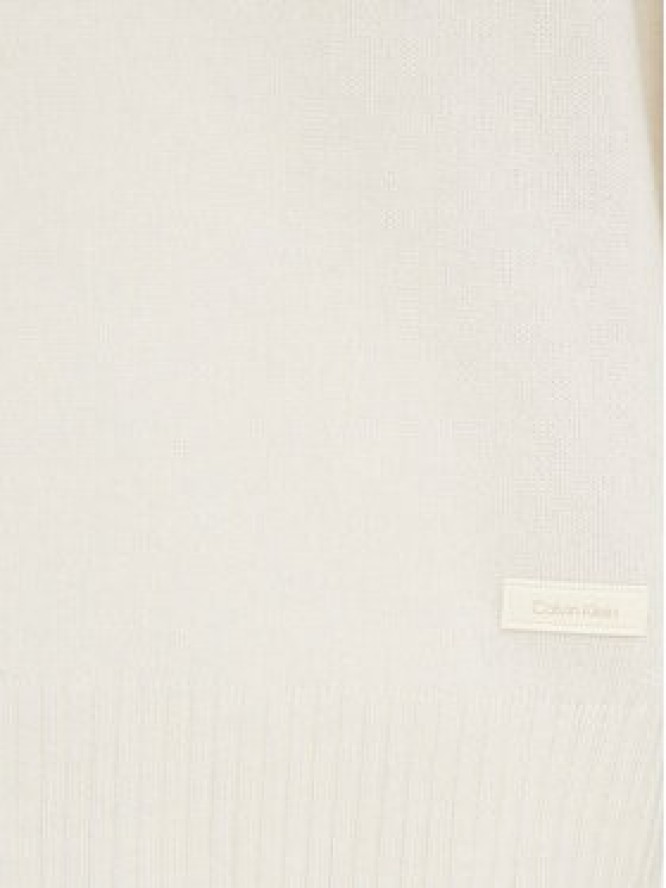 Calvin Klein Sweter K10K111954 Écru Regular Fit