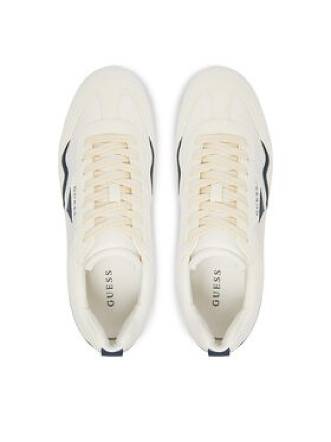 Guess Sneakersy FMJOLM ELE12 Kremowy