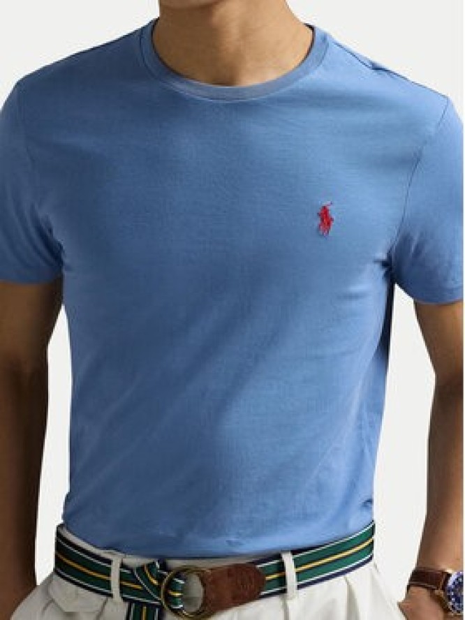 Polo Ralph Lauren T-Shirt 710671438408 Niebieski Slim Fit