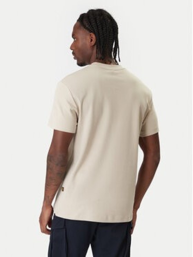 G-Star Raw T-Shirt Old Skool D25967-C812 Beżowy Regular Fit