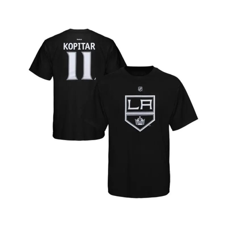 Reebok T-SHIRT NHL Name & NR. Senior, M, Los Angeles, Gaborik czarna koszulka