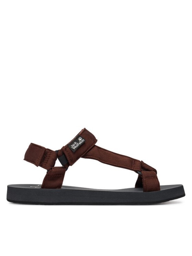 Jack Wolfskin Sandały Taiga A65621 Brązowy ciemny
