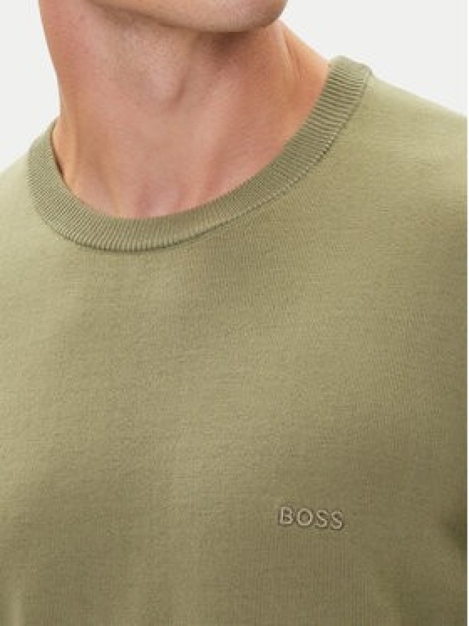 BOSS Sweter Botto-L 50476364 Zielony Regular Fit