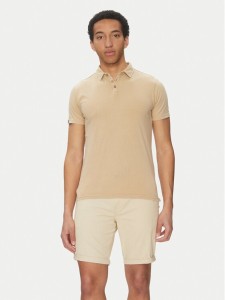 INDICODE T-Shirt Injamiro 41-143 Beżowy Regular Fit