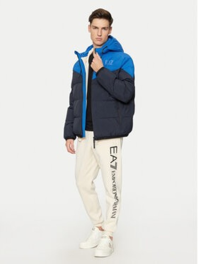 EA7 Emporio Armani Kurtka zimowa 6DPB30 PNDOZ 1562 Granatowy Regular Fit