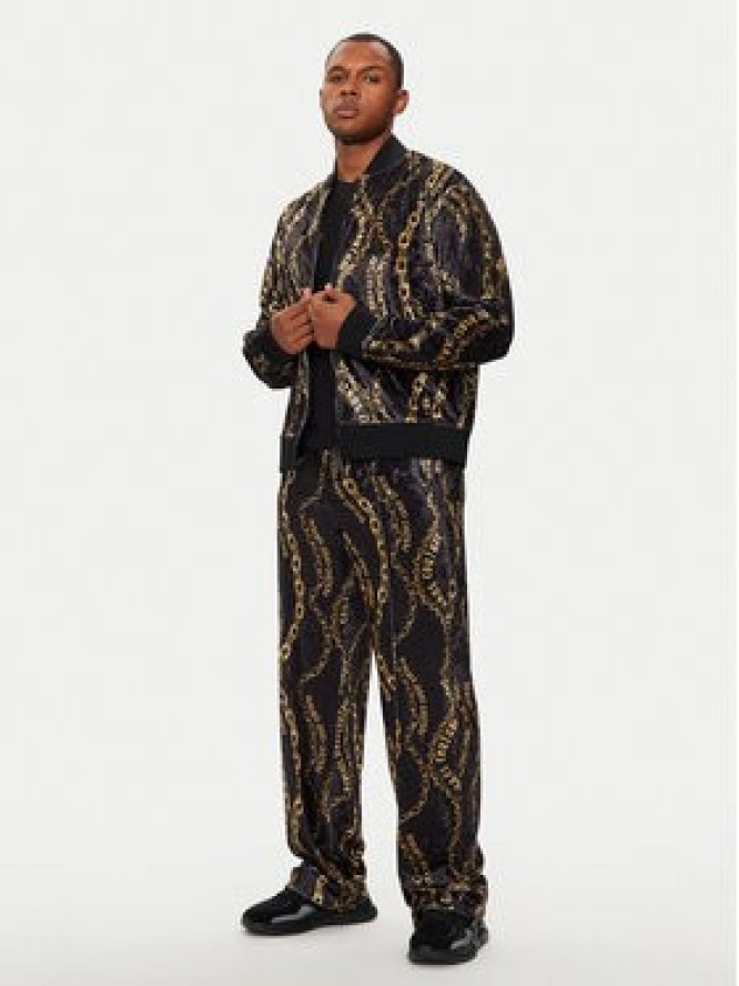 Versace Jeans Couture Bluza 77GAI300 JS367 Czarny Regular Fit